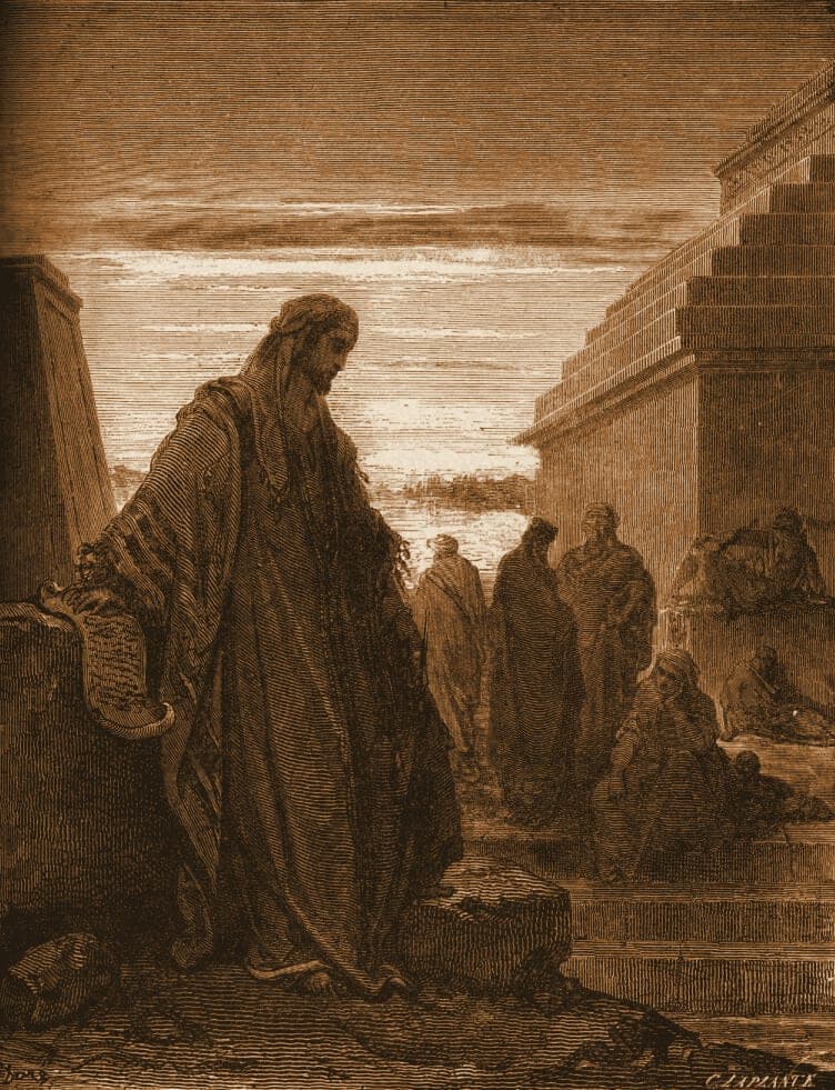 Gustave Doré engraving: daniel.